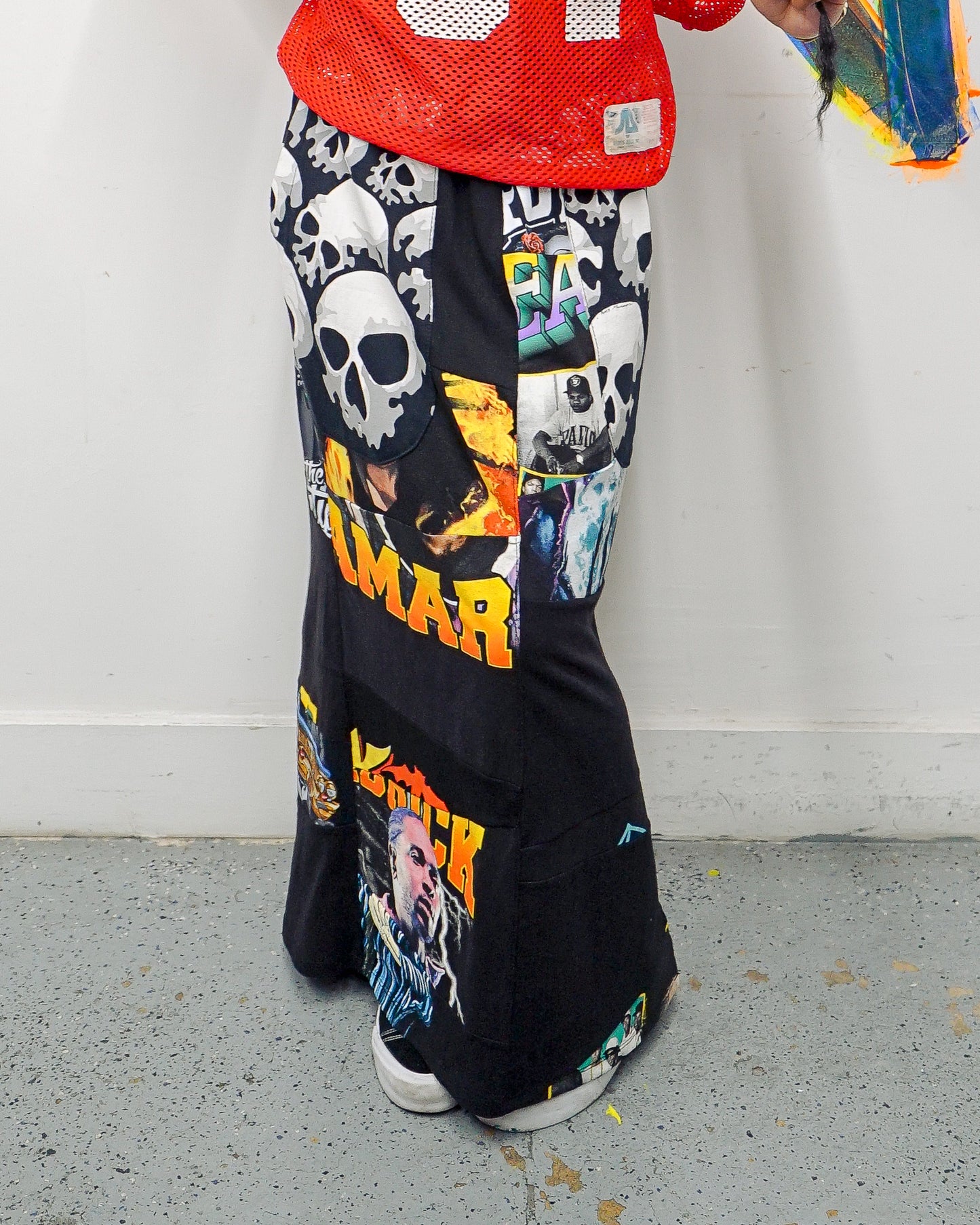 Black T-Shirt Skirt/*Random Selection