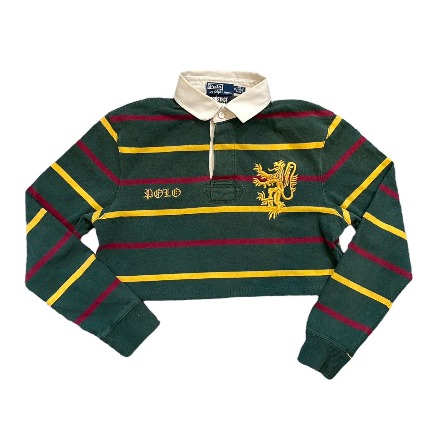Vintage Polo Long Sleeve Crop