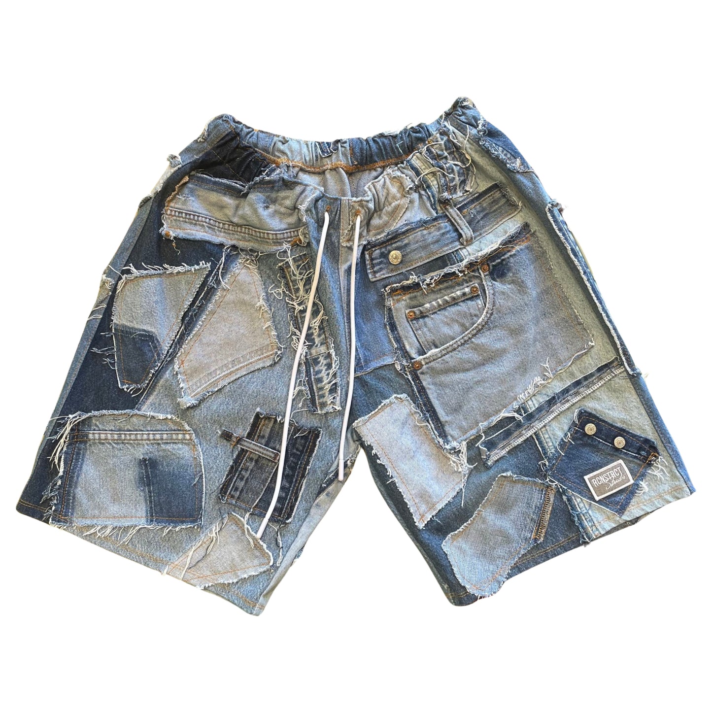 Denim Patchwork Jorts / *Random Selection