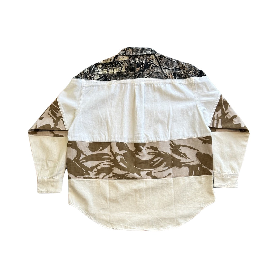 Tree Denim Slashed Button Up / RCNSTRCT SS24