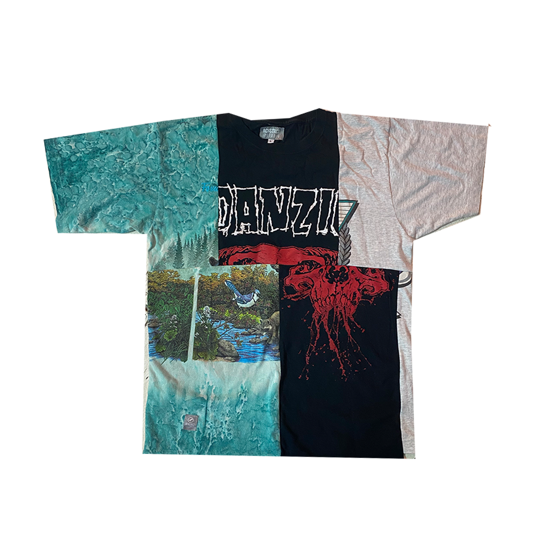 THREE BY TWO MIX TEE