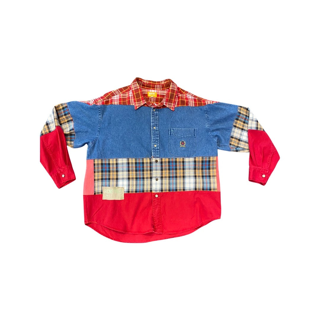 Slashed Button Down // Random Selection