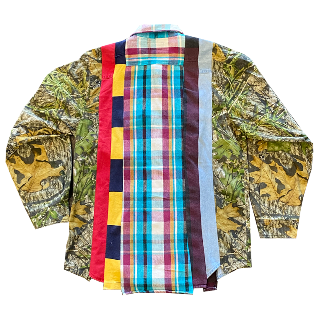 Vertical Mix Button Up // RANDOM SELECTION