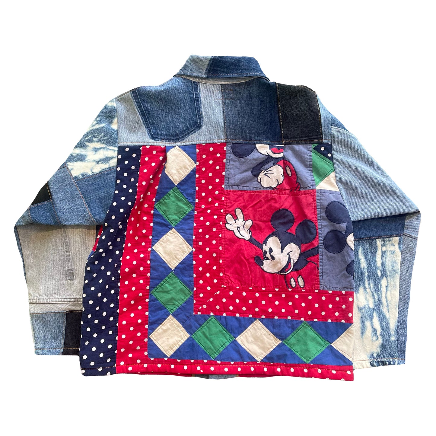 Mickey Mouse Quilt Multi Tonal Jacket