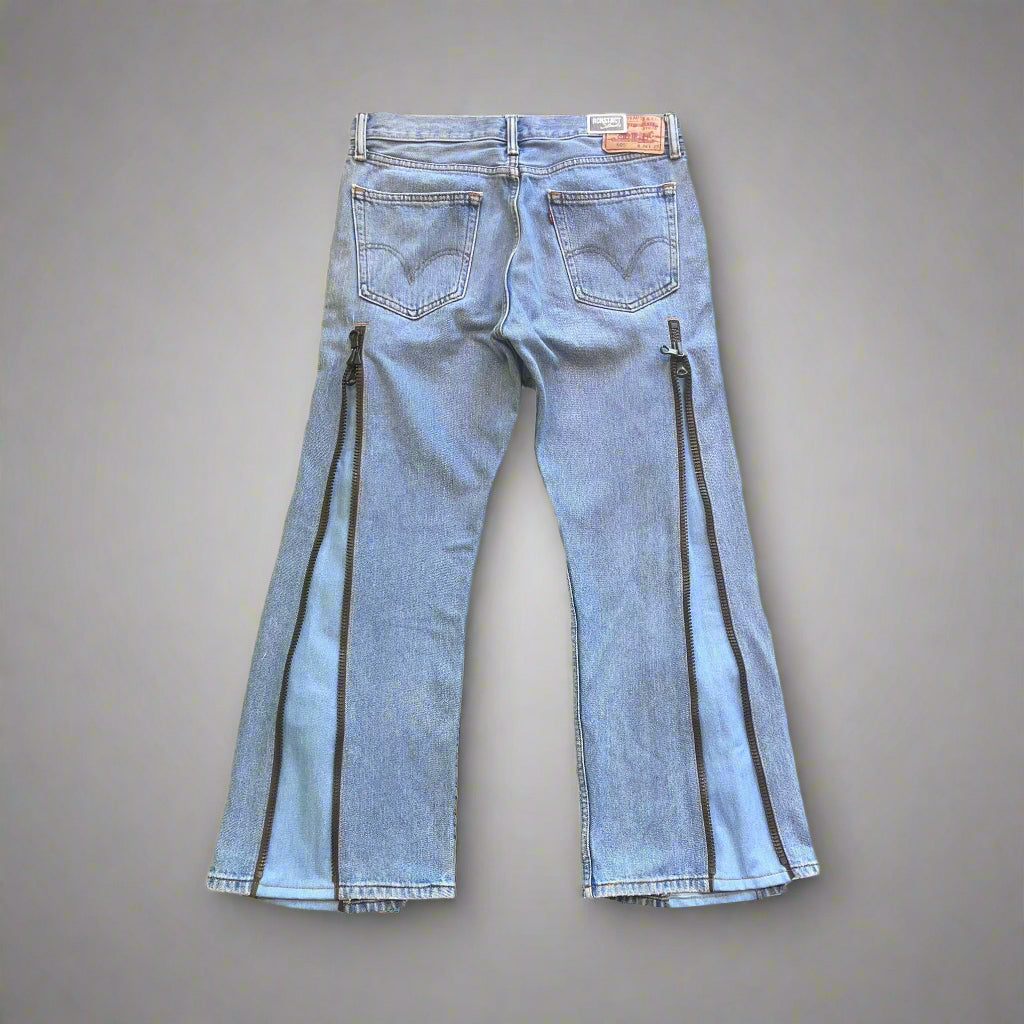 Denim Zip Pants // *Random Selection