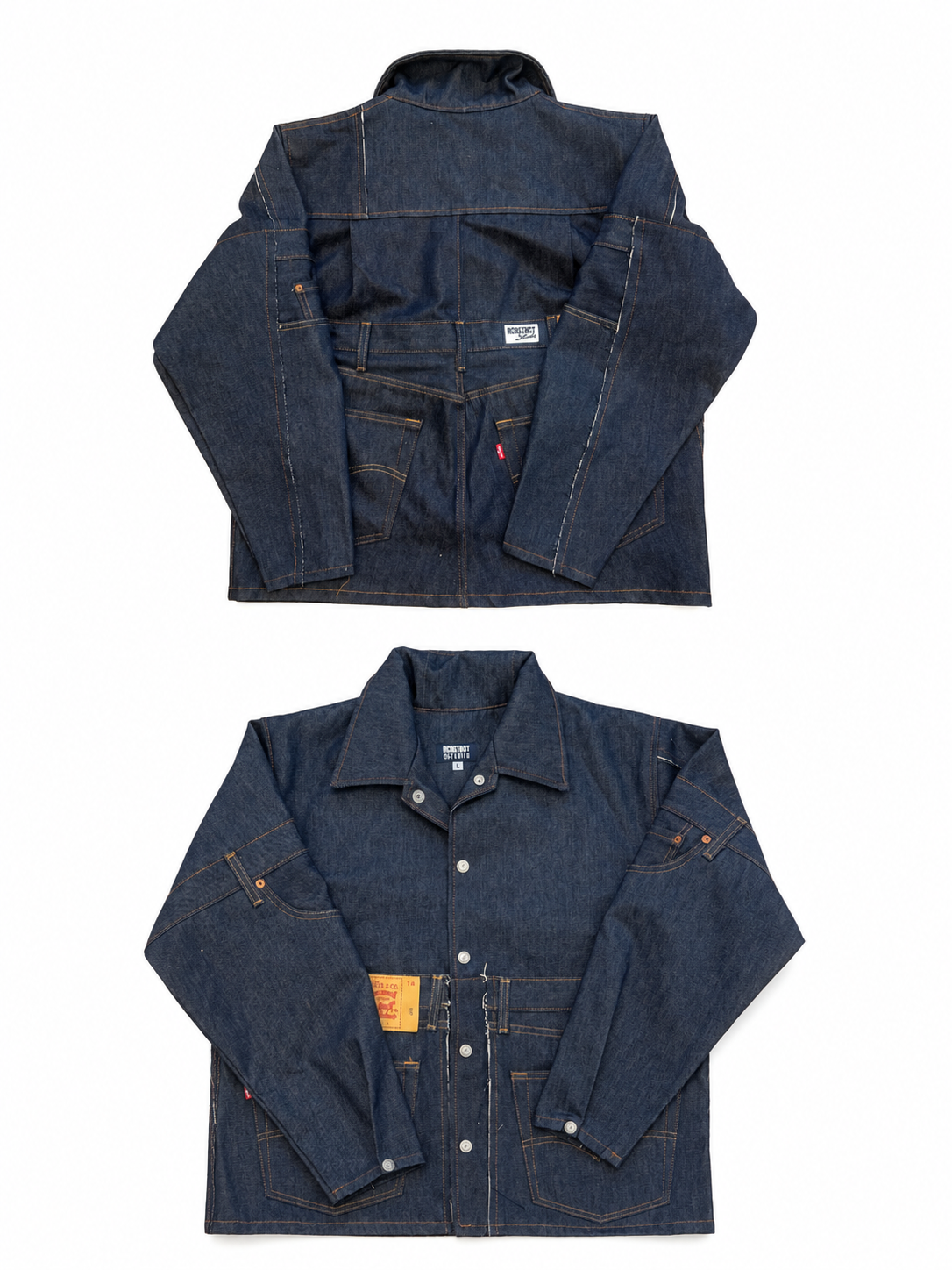 Raw Denim Jacket- Dark Blue