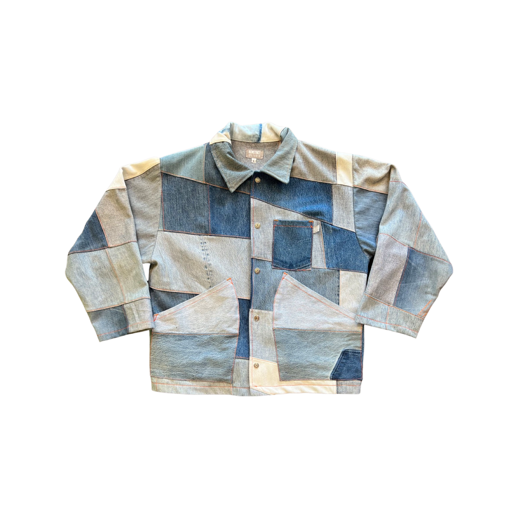 Multi Tonal Denim Jacket/*Random Selection