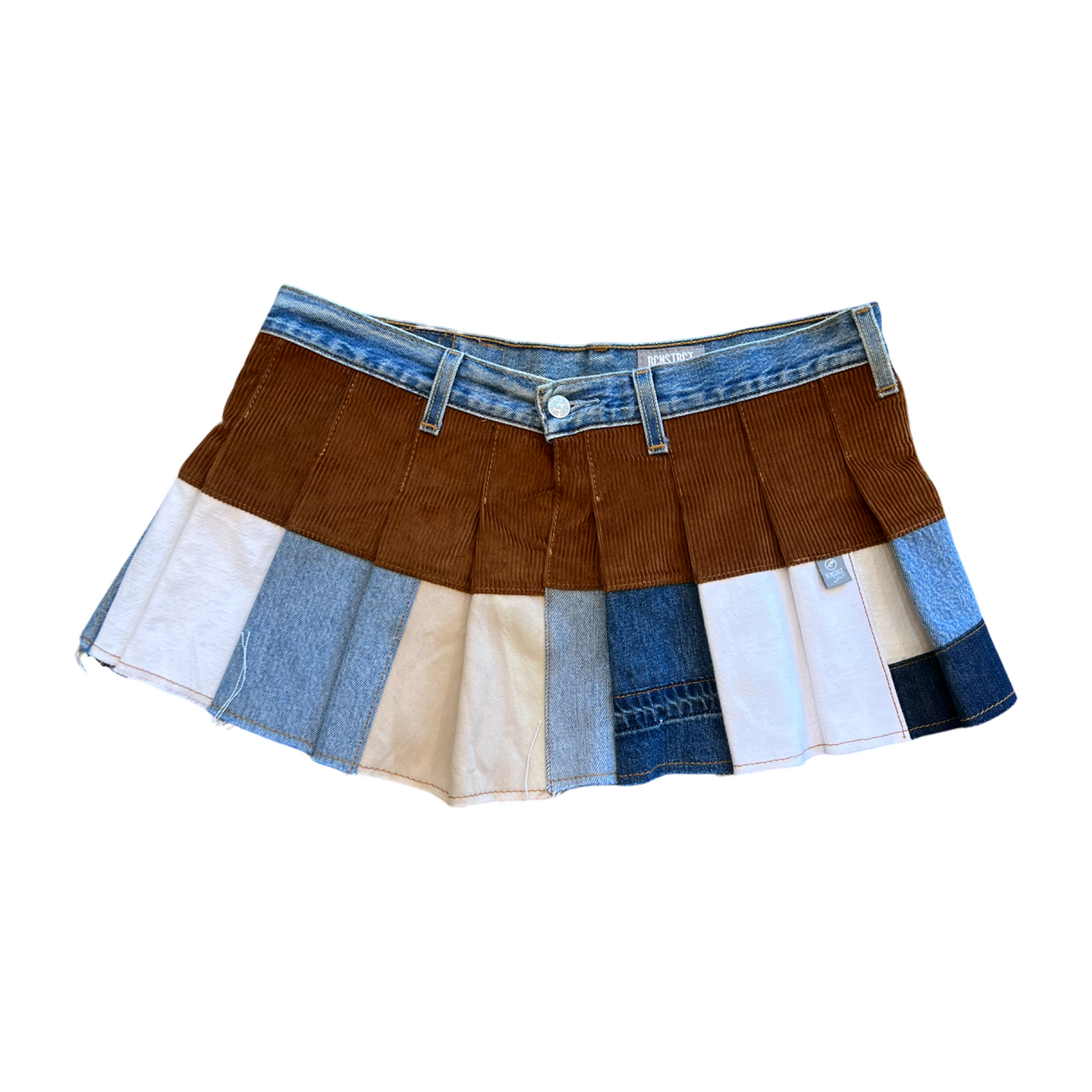 Multi Tonal Corduroy Skirt