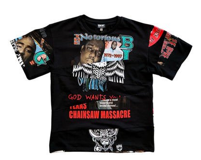 Slashed T-Shirt (Black)