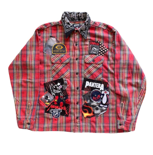 Rcnstrct Flannel / Patchwork |||