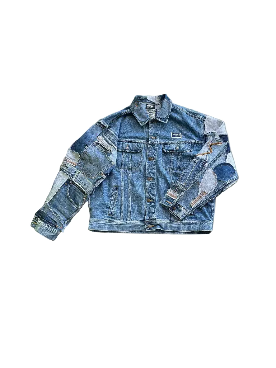 Patchwork Detail Denim Jacket