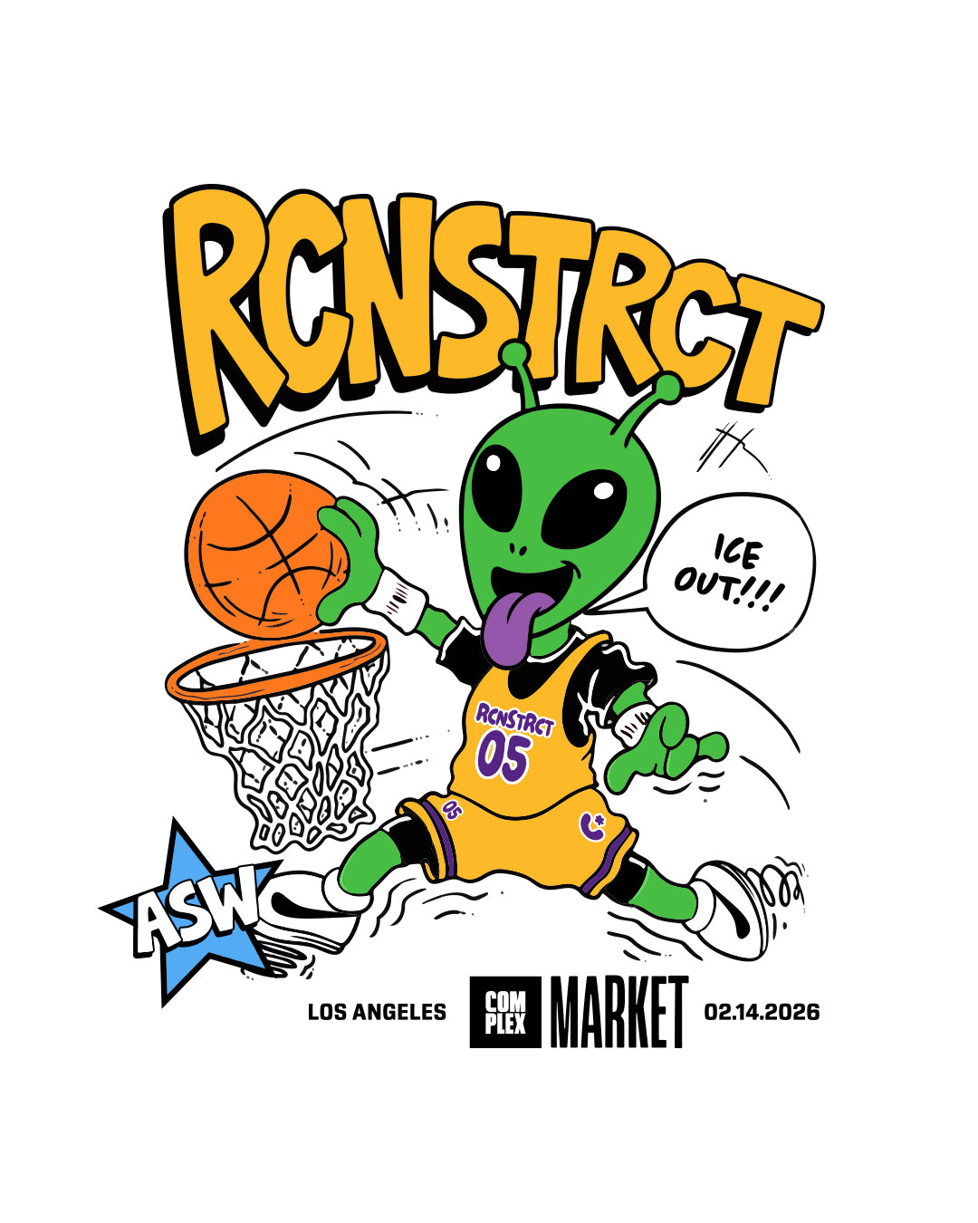 ASW ALIEN DUNK TEE