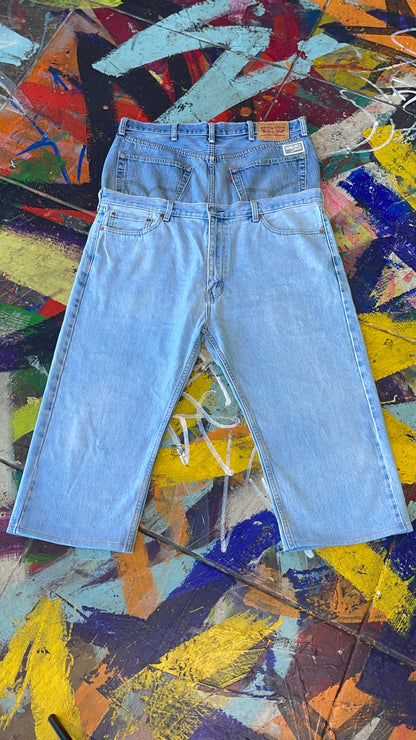 Double Denim Pants / Random Selection