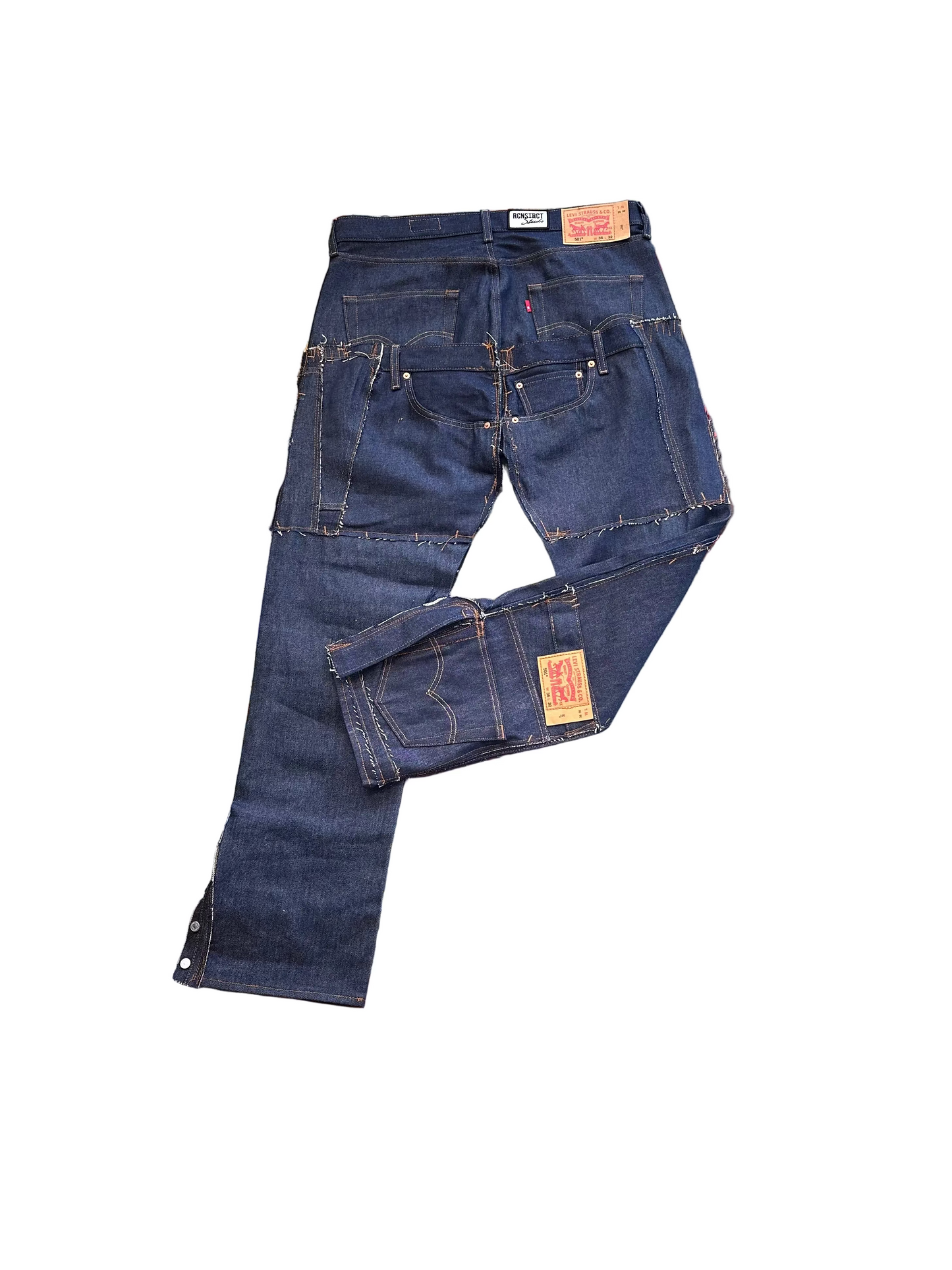 Raw Denim Multi Pocket Pant