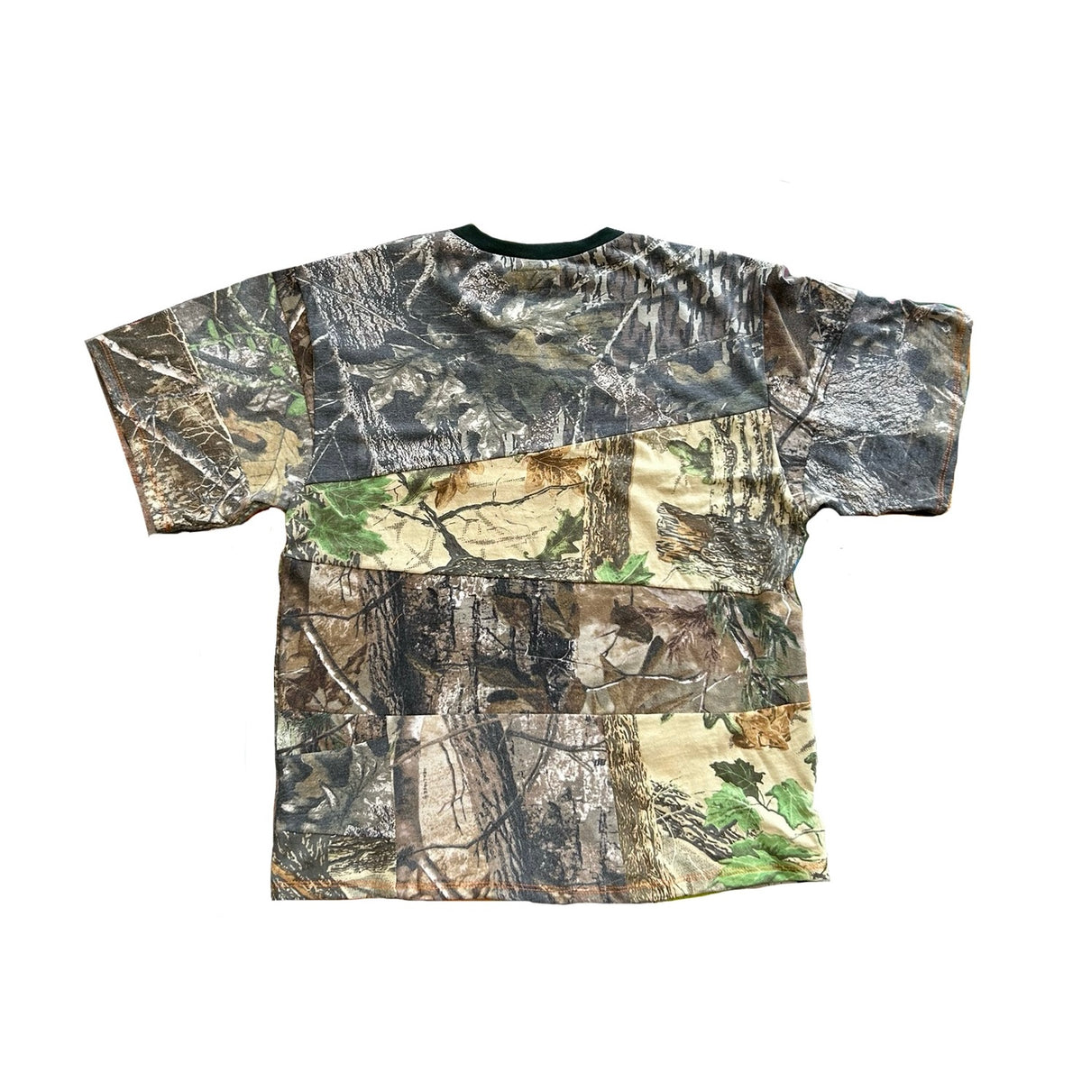 Camo Mix Panel Short Sleeve Tee