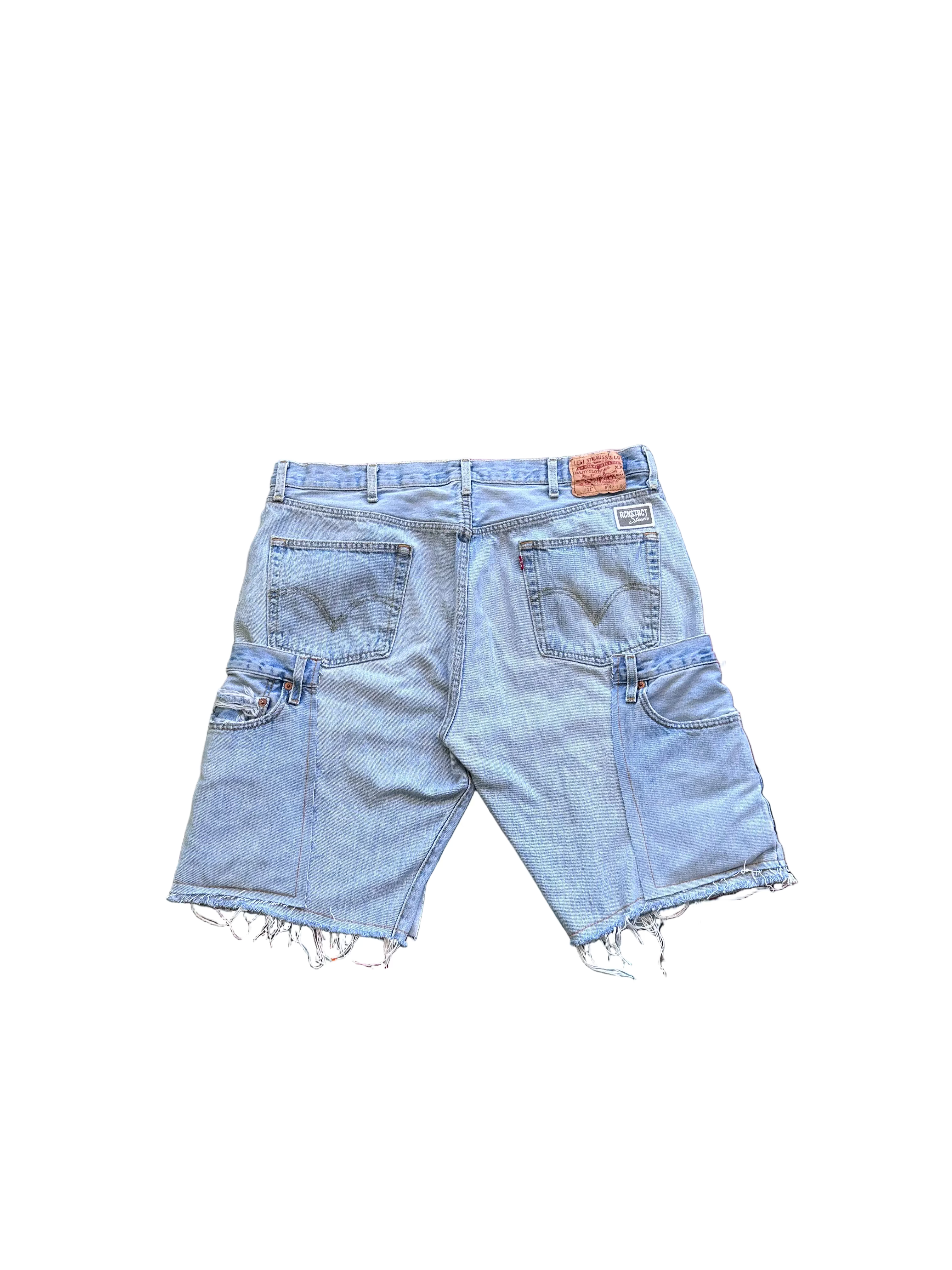 Denim Big Pocket Jort