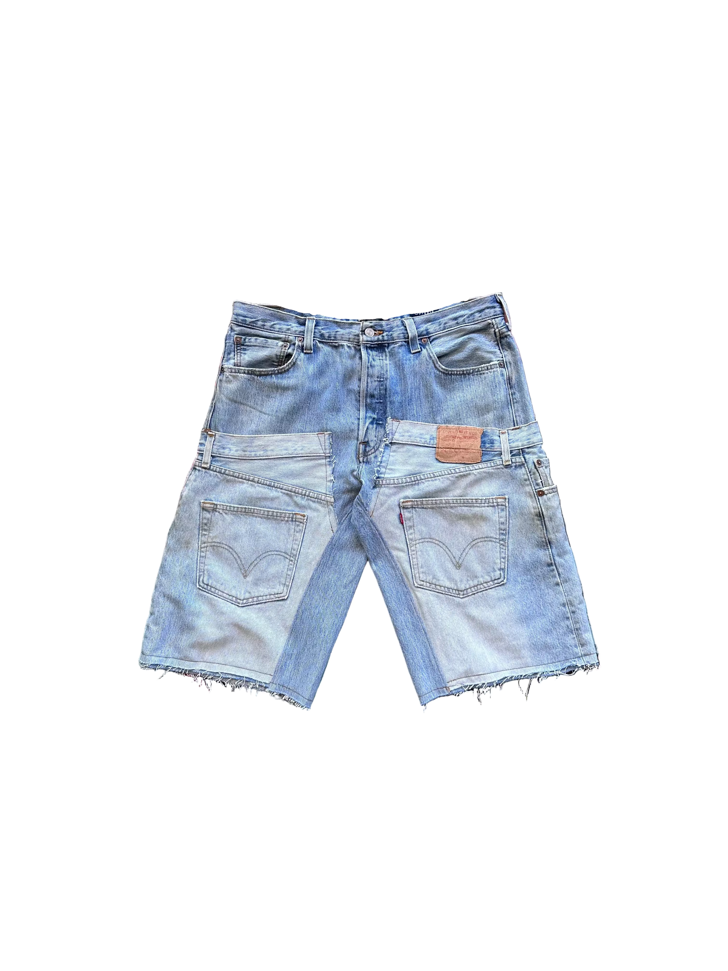 Denim Big Pocket Jort - Extended