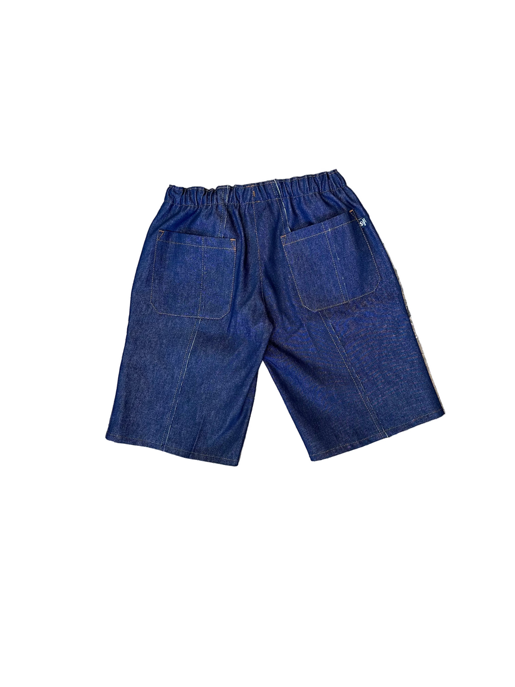 Raw Denim Lounge Short- Blue