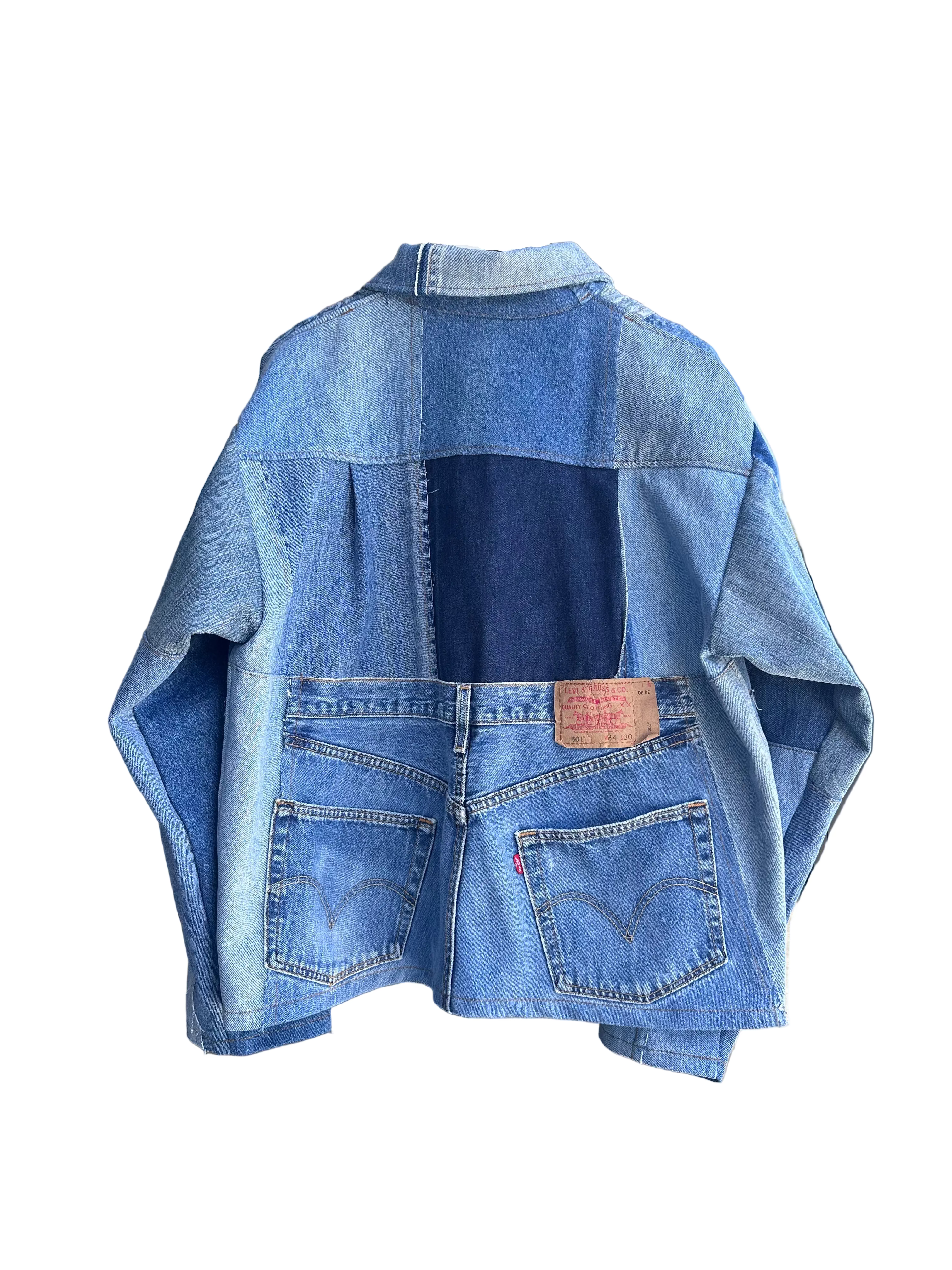 Denim blue Pocket Jacket