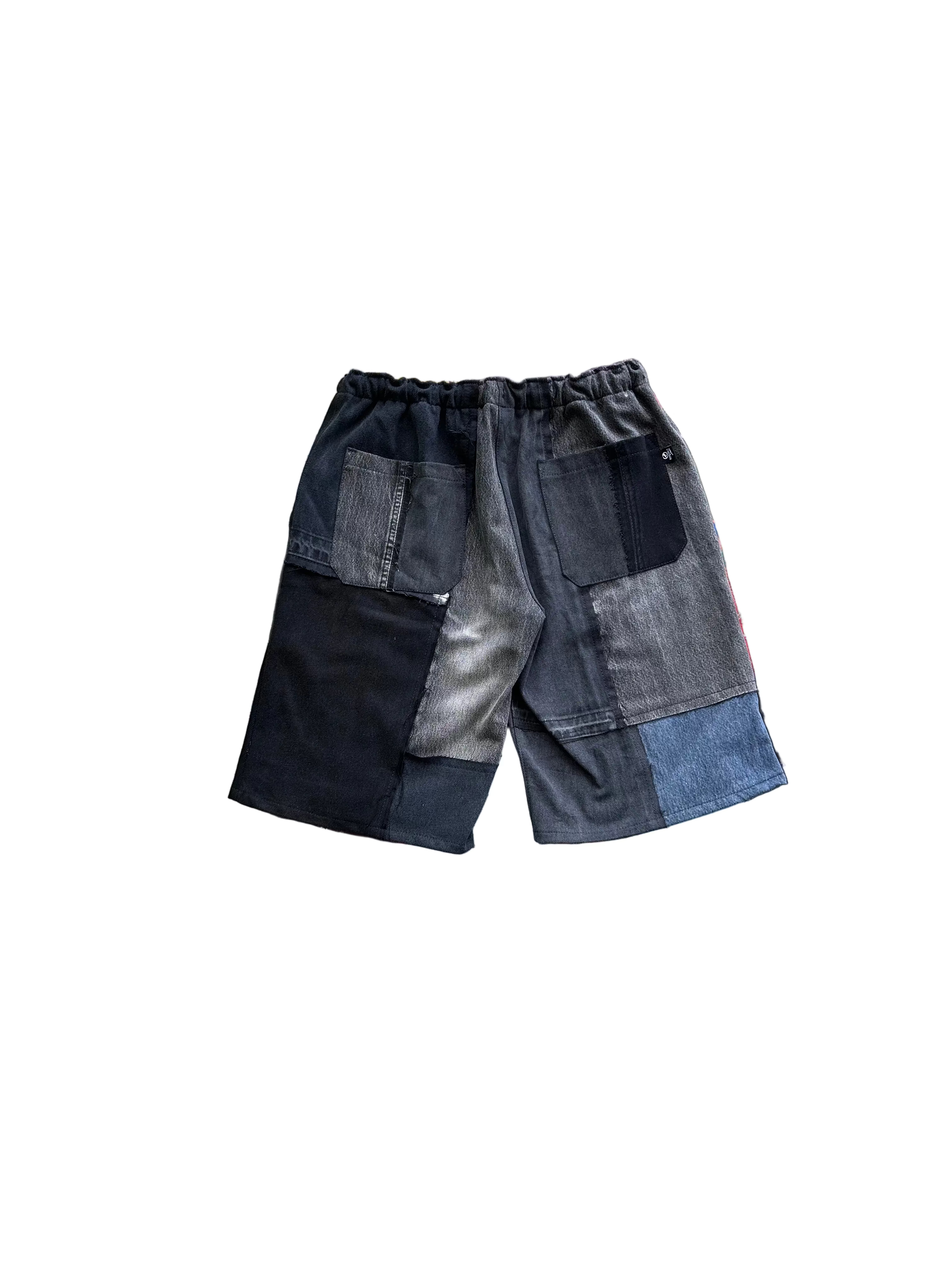 Black Multi Tonal Jorts // *Random Selection