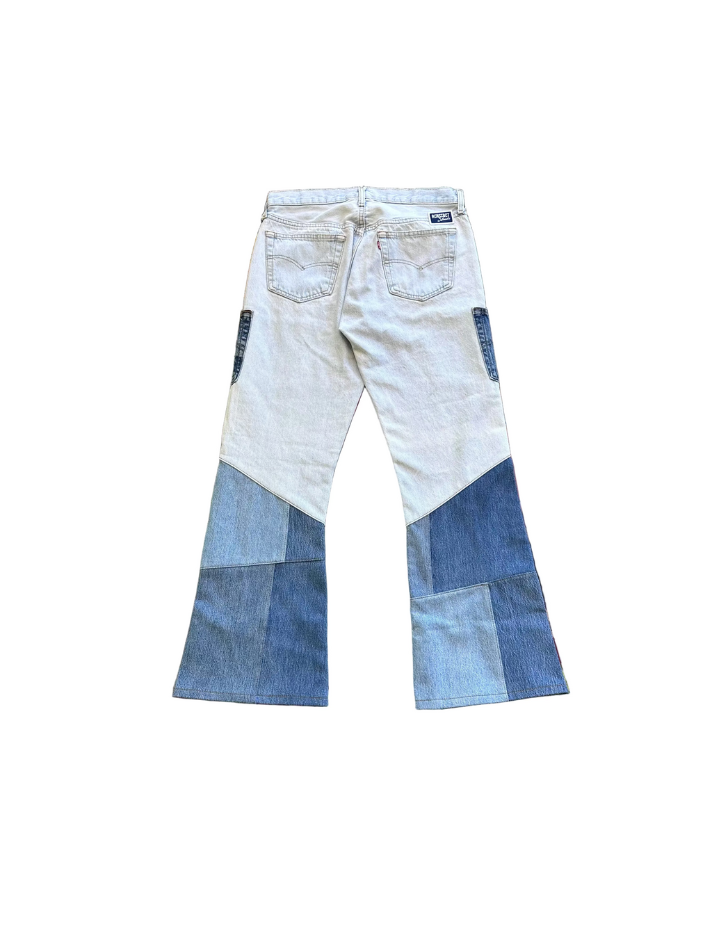 Denim  mixed Flare Jeans / *Random Selection