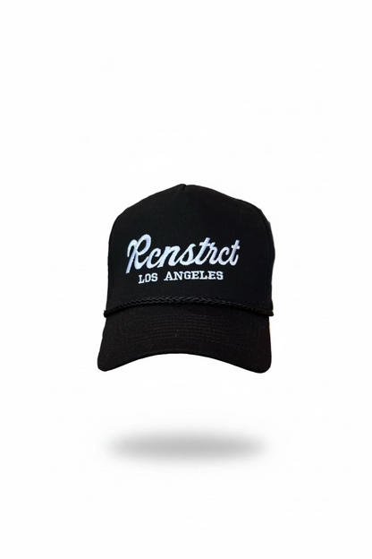 Rcnstrct Logo Cap - Black