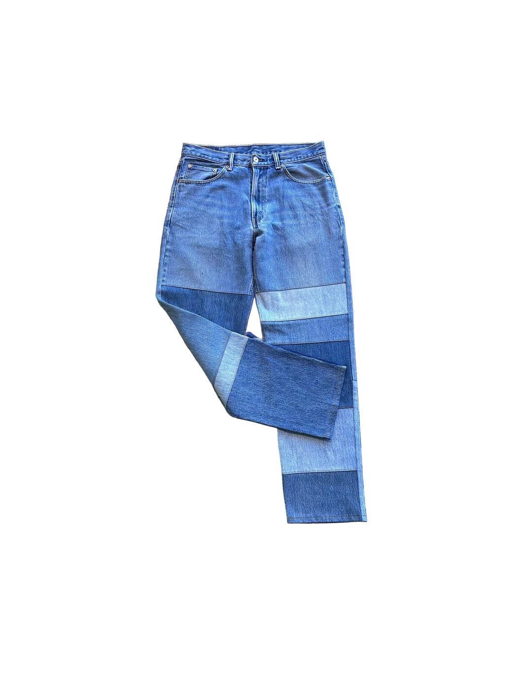 Split Wash Panel Denim