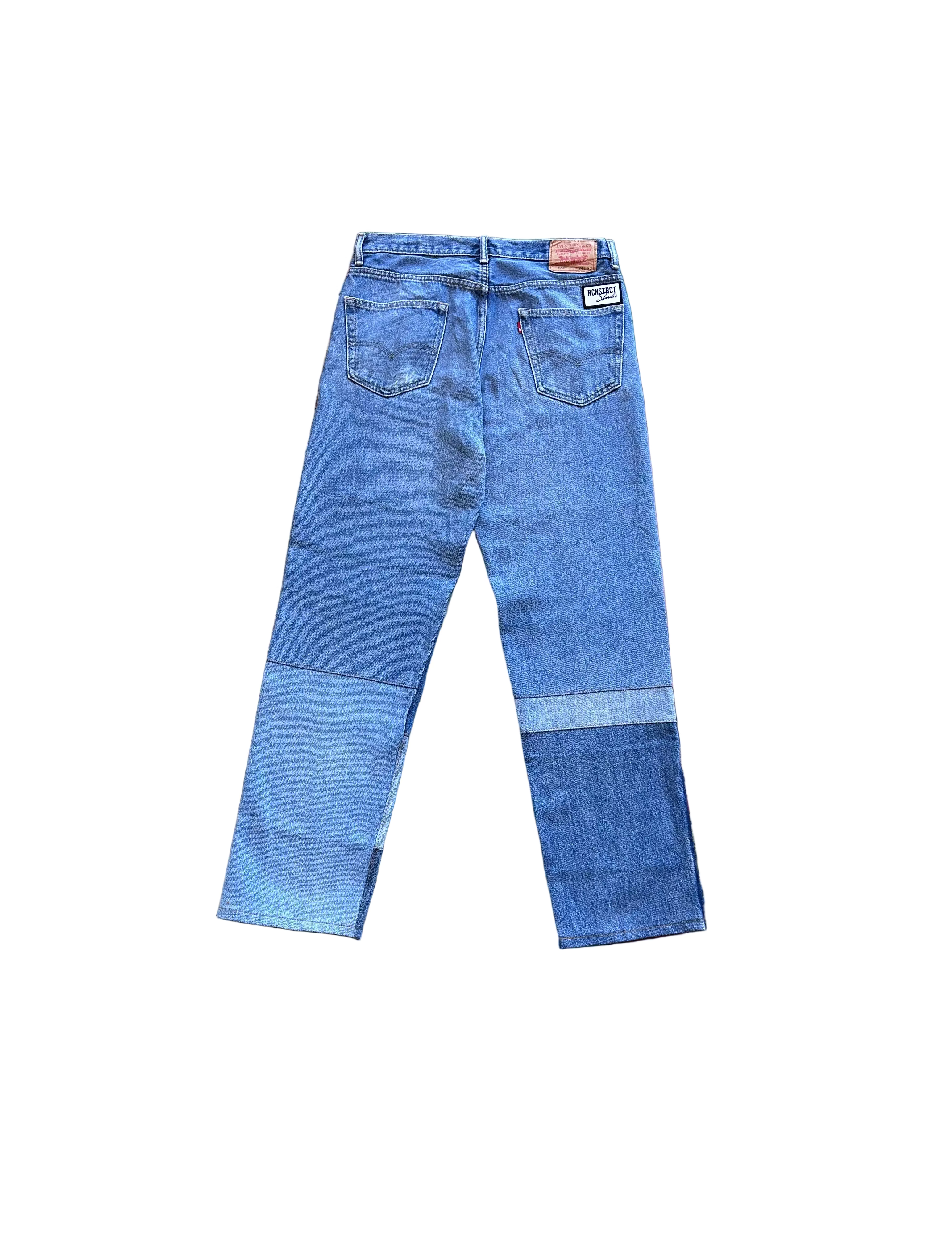 Split Wash Panel Denim