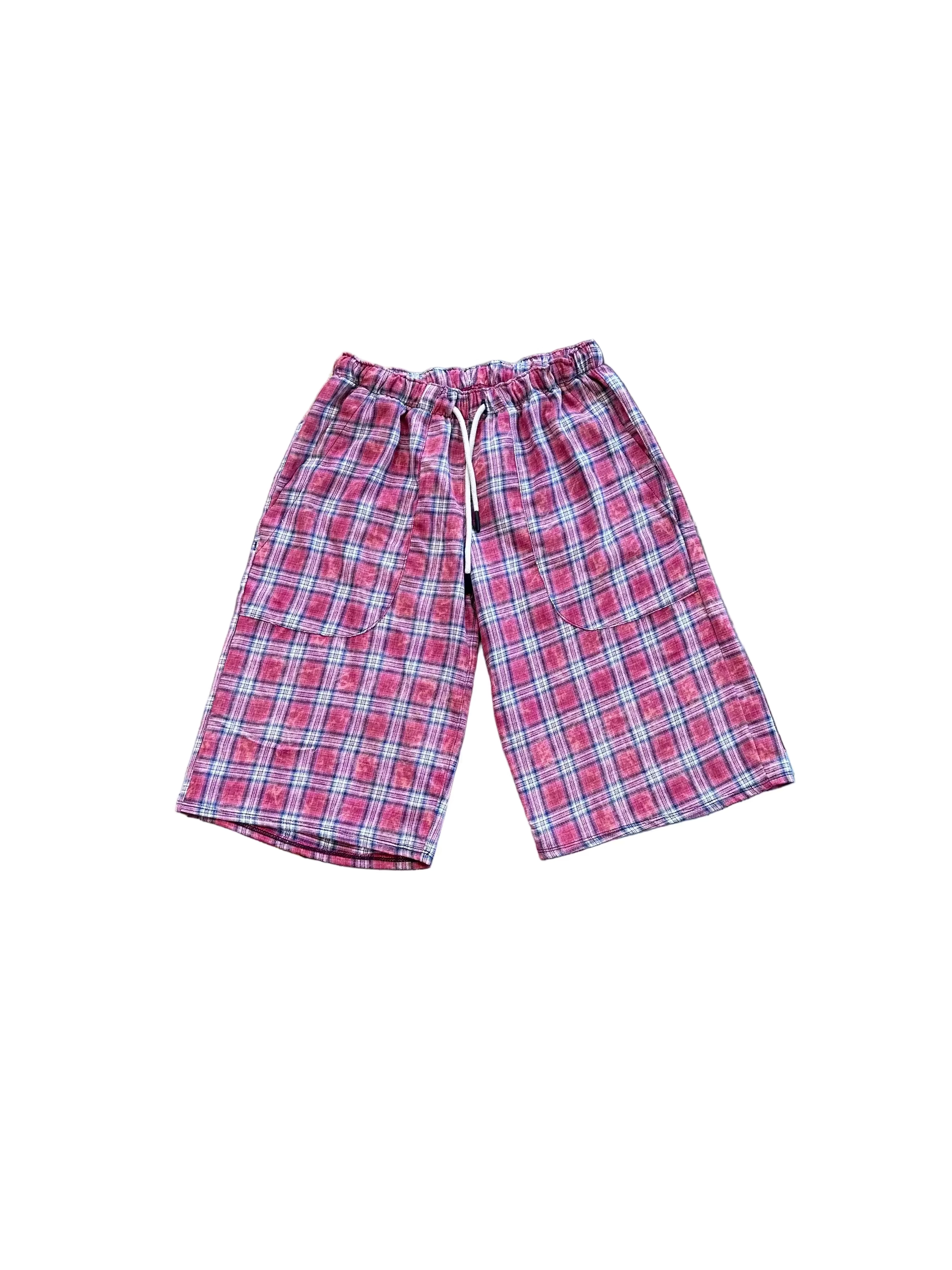 Plaid Lounge Short