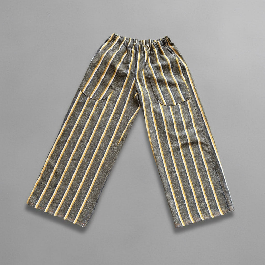 Baja Pant - Brown and Yellow