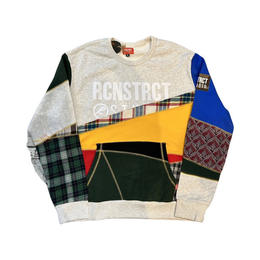 Patchwork Flannel Crew / RCNSTRCT SS24