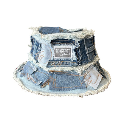 Denim Detail Bucket Hat // Random Selection