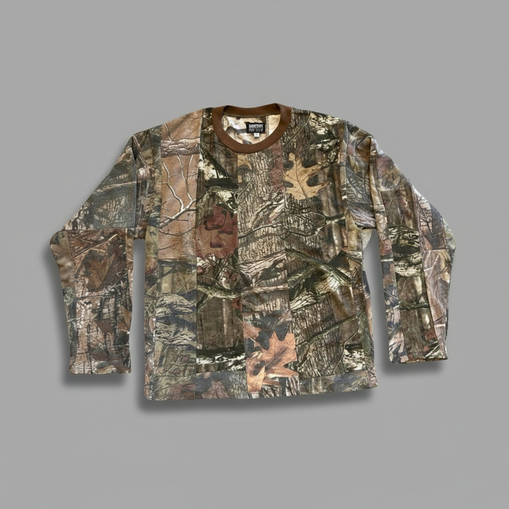Camo Mix Panel Long Sleeve/*Random Selection