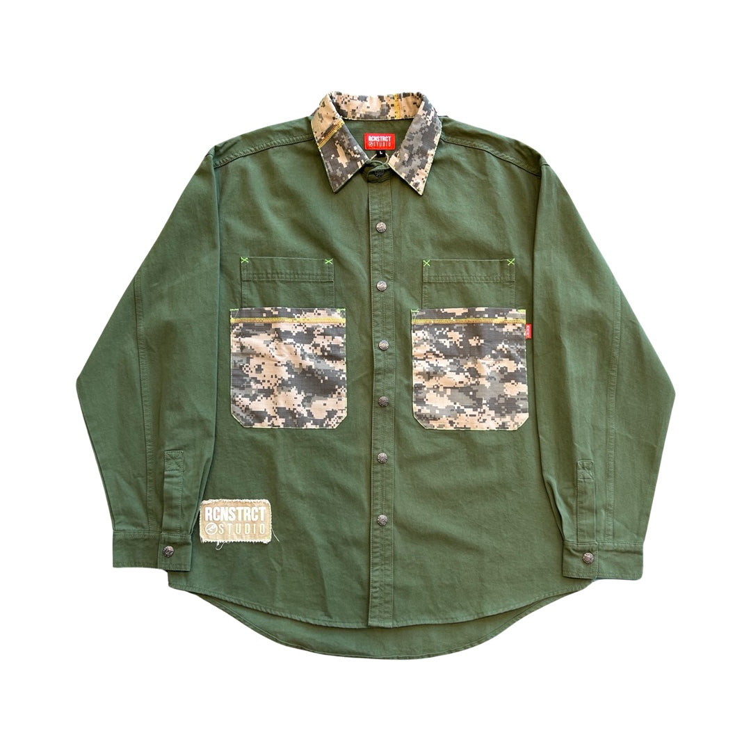 Camo Pocket Button Up / RCNSTRCT SS23