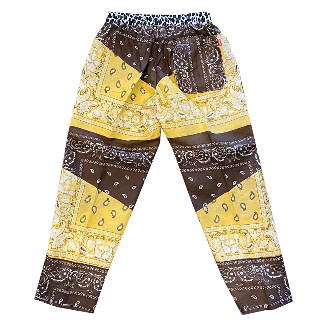 Yellow store bandana pants