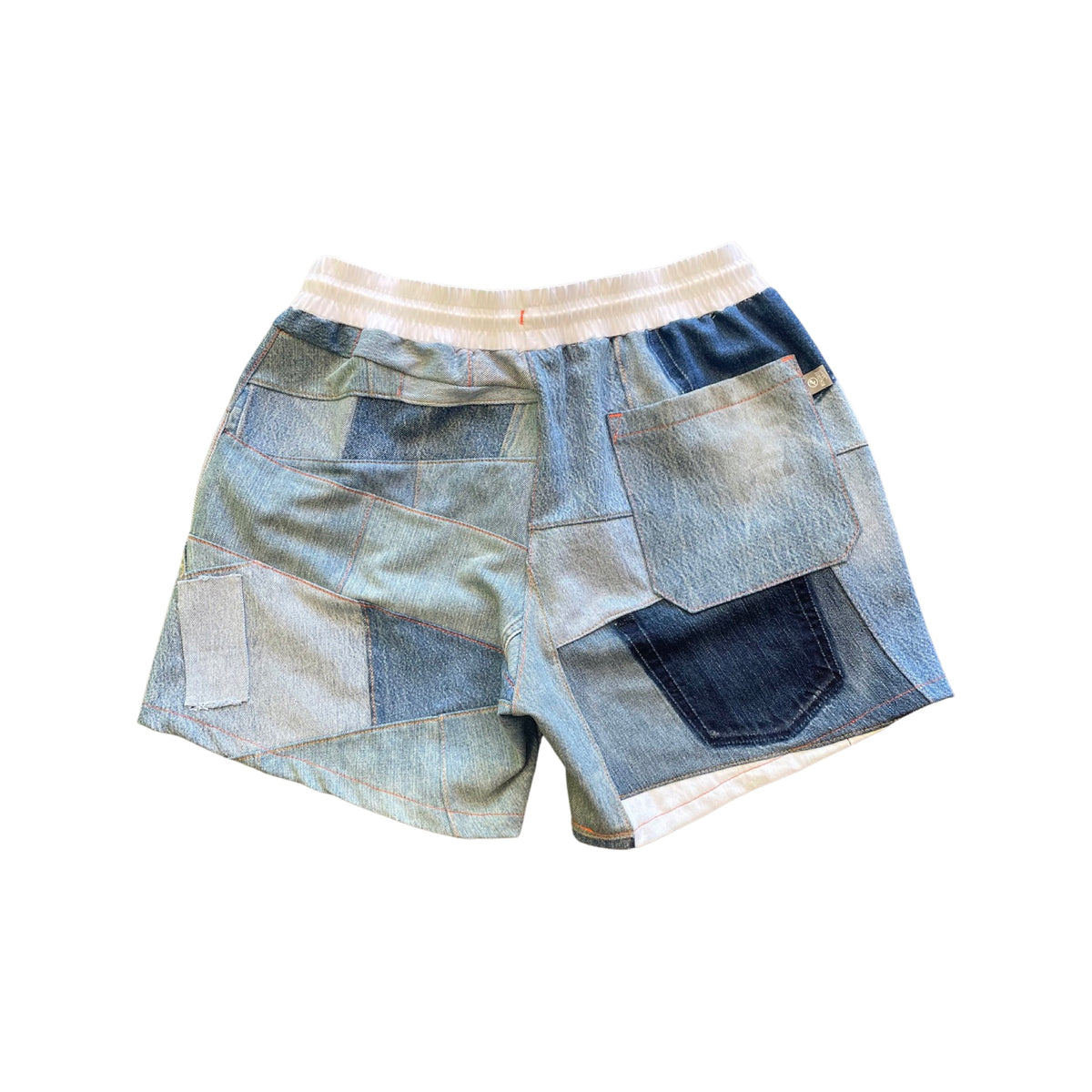 Multi Tonal Denim Short