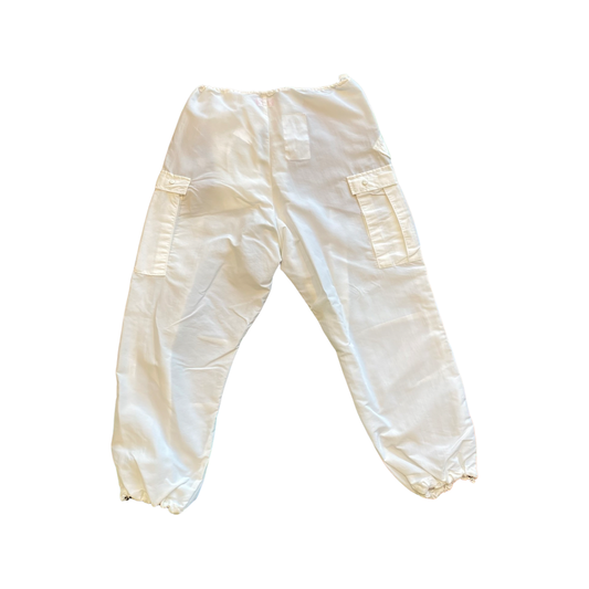 Vintage Parachute Pants with Zipper