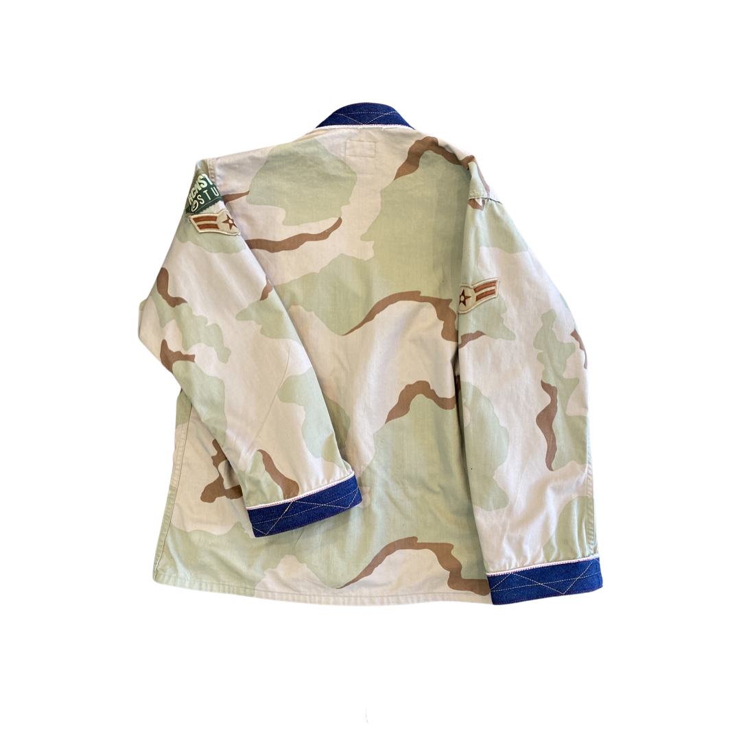 Desert Storm + Selvedge Denim Kimono // Random Selection