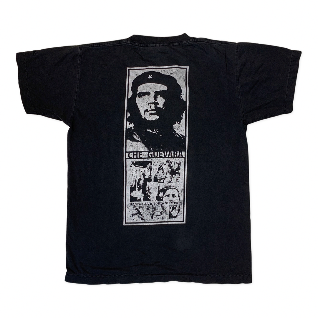 Vintage Fashion Victim Junior's Che Guevara Short Sleeve Black T-Shirt