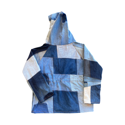 Multi Tonal Denim Pull Over/*Random Selection