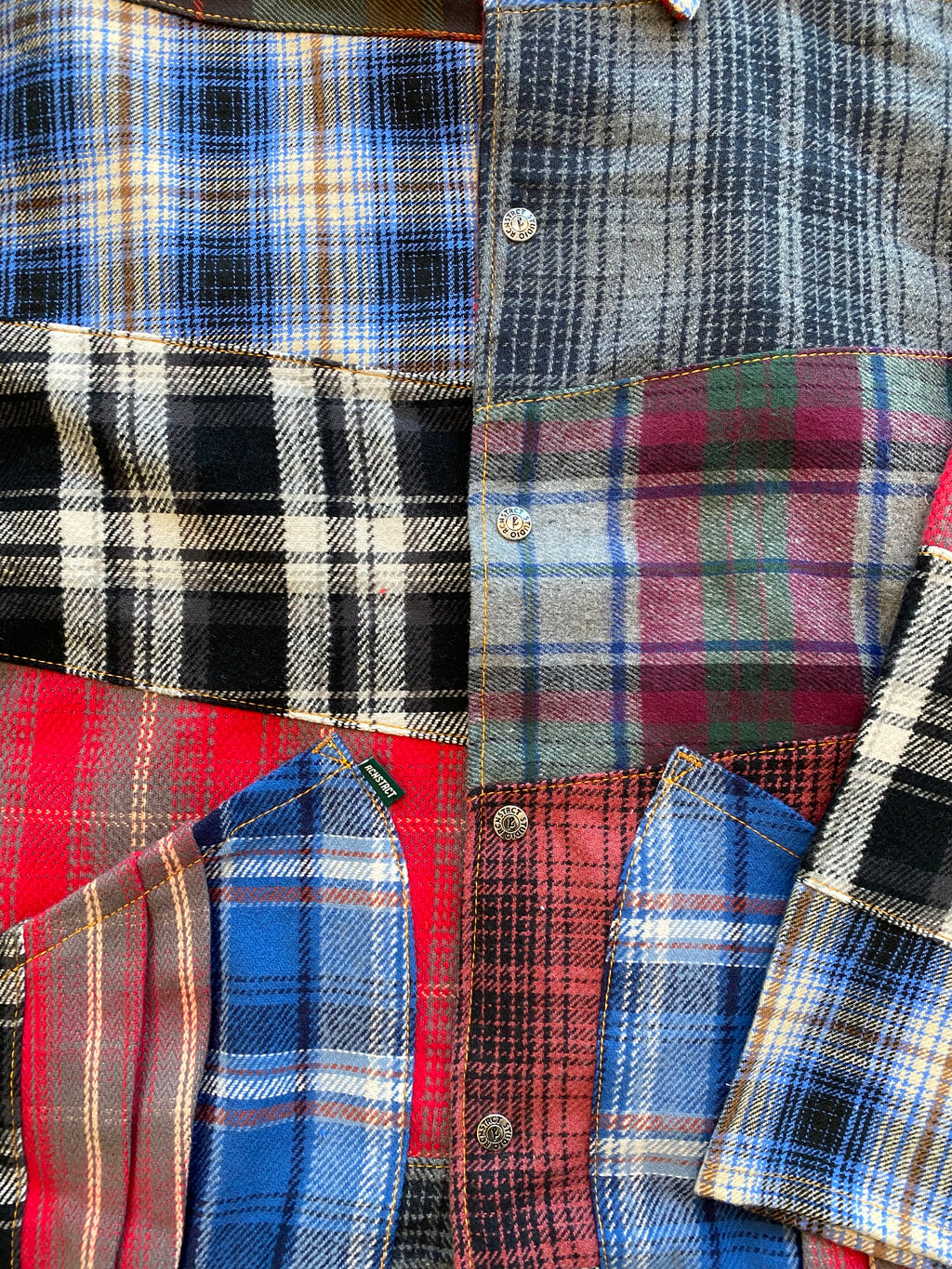Flannel Mix Jacket // Random Selection