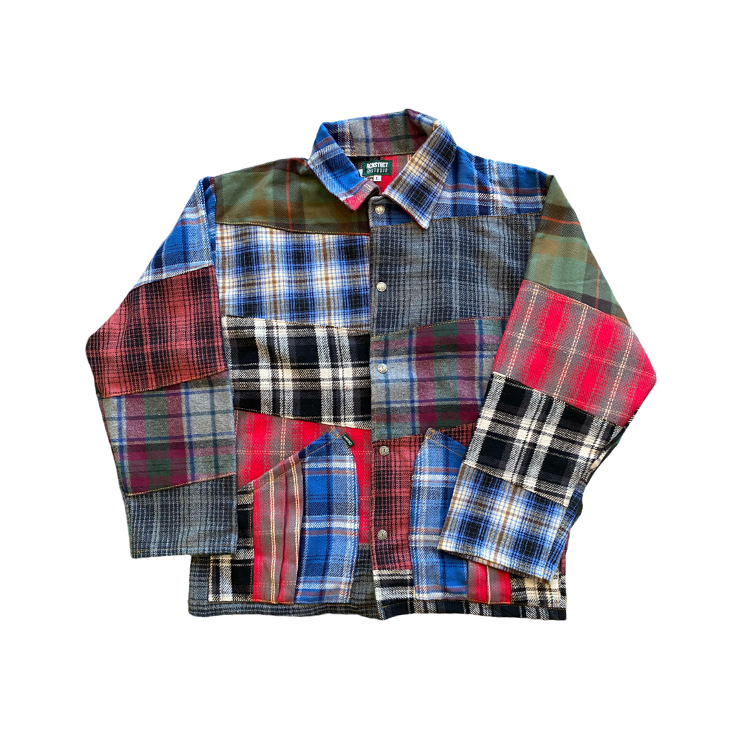 Flannel Mix Jacket // Random Selection