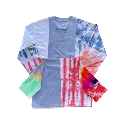 Mix Panel Sleeve Tee/*Random Selection
