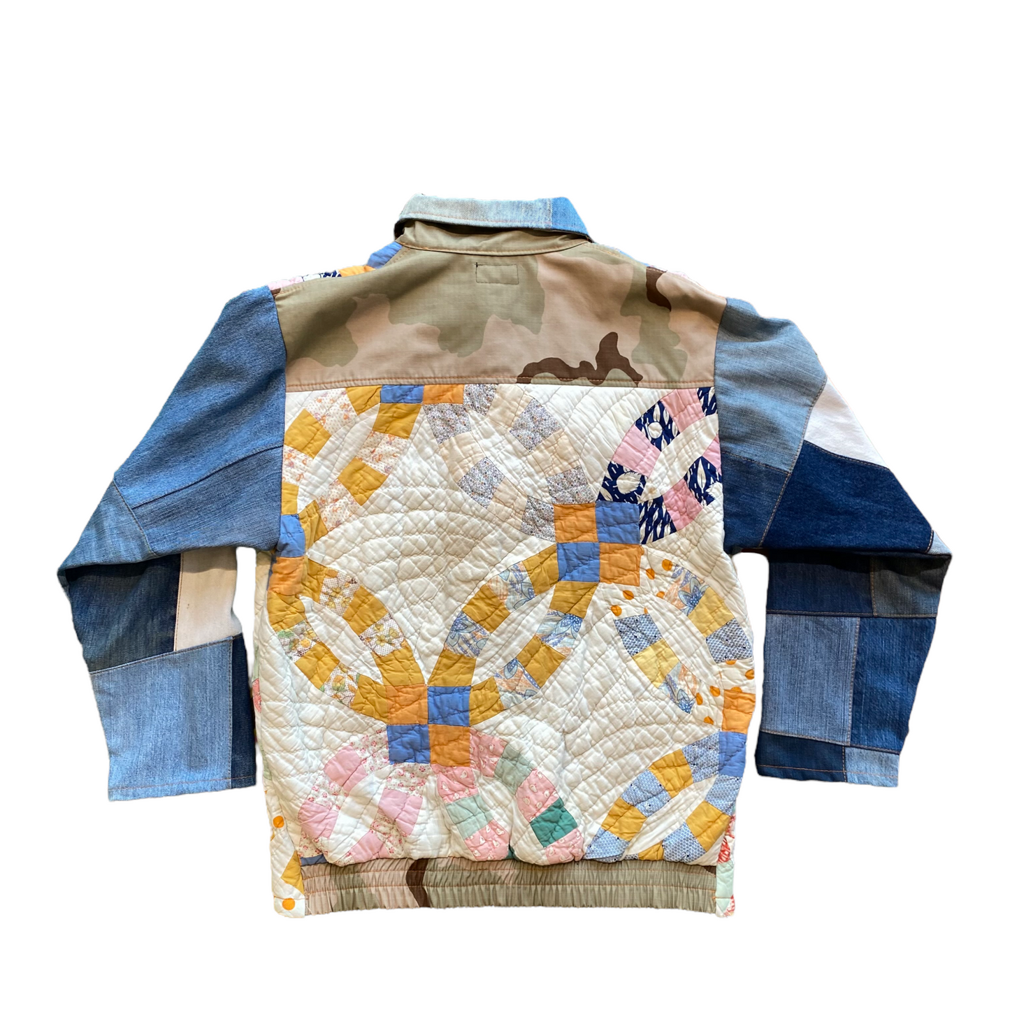 Quilt + Denim Patchwork Jacket // Random Selection