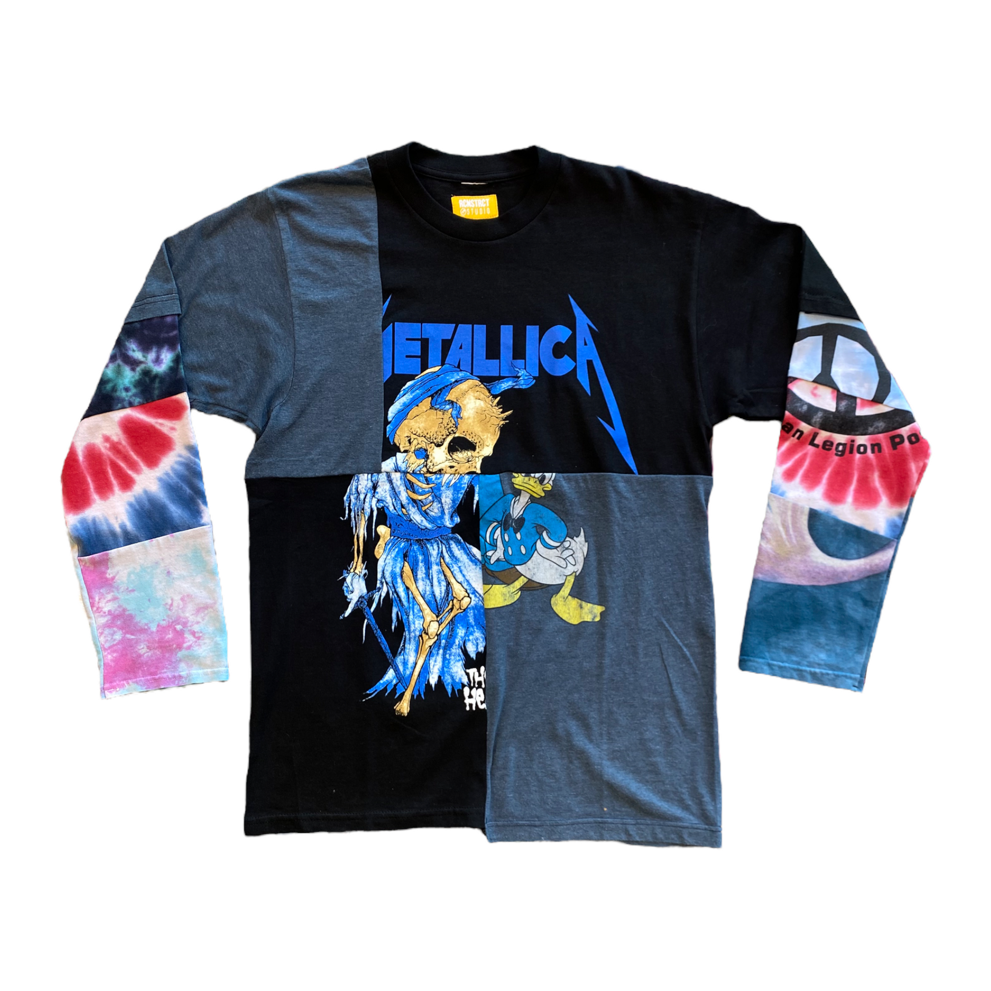 Tie dye deals metallica shirt