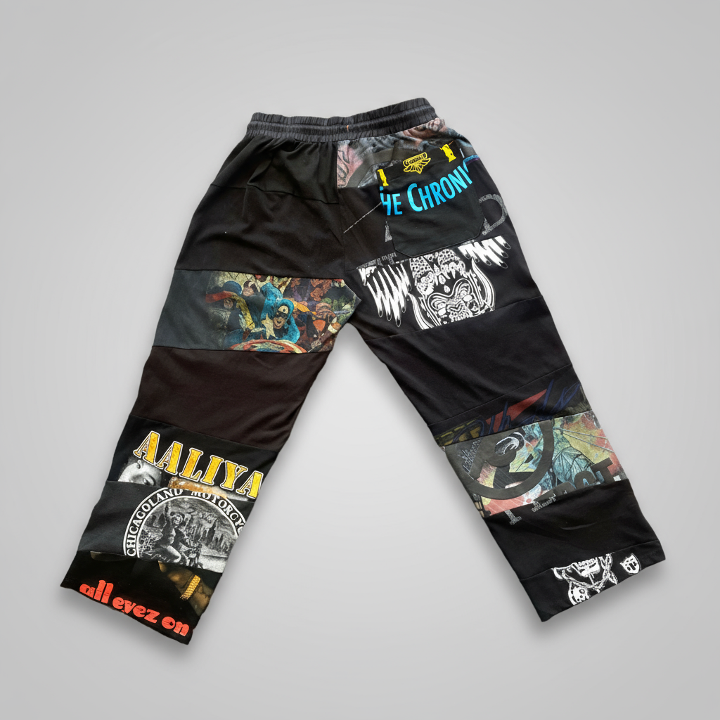 Black Mix & Match Pants (Wide Leg) / *Random Selection