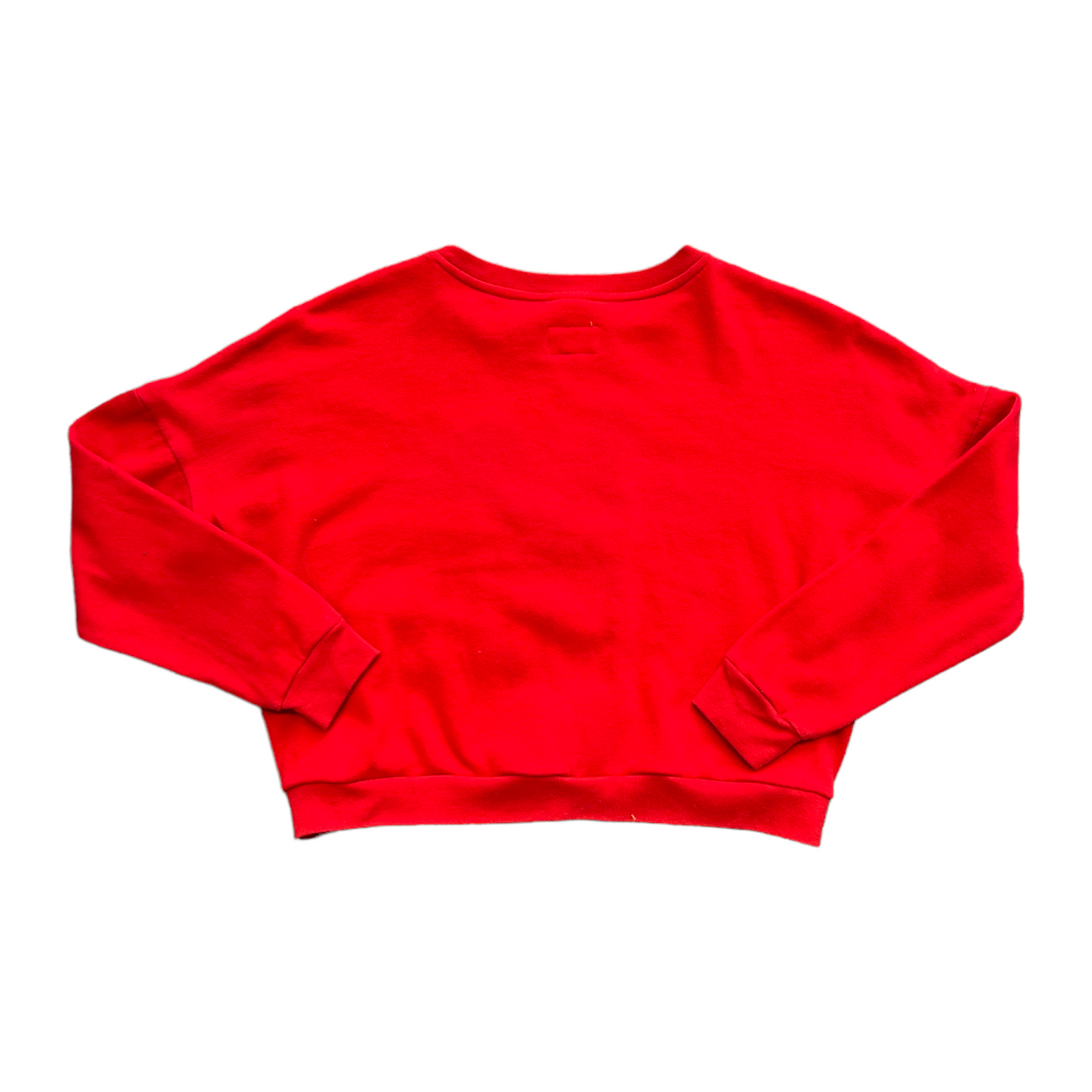 Red Mickey Cropped Crew