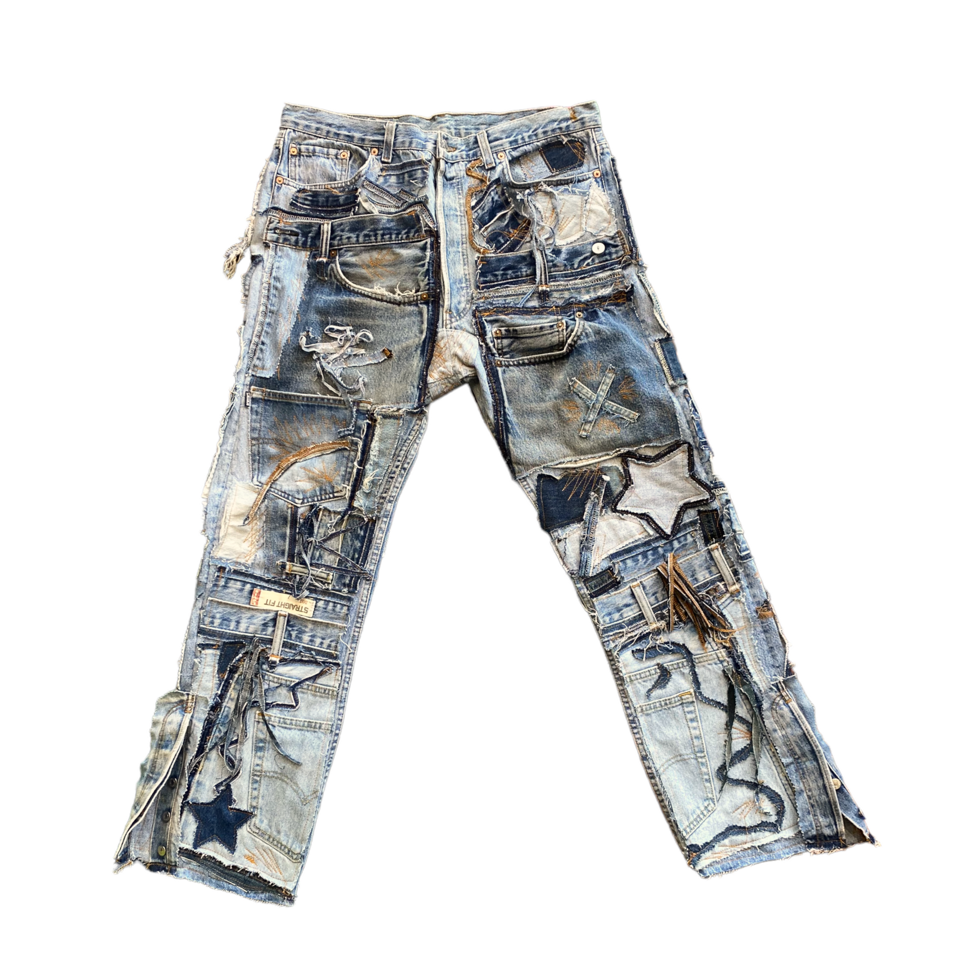 What We Would Make With Our 12oz Patchwork Denim Jacquard