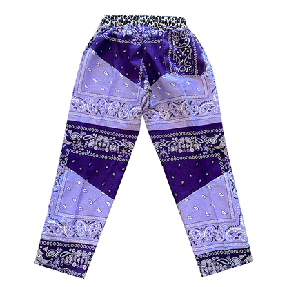 Paisley Pants Purple