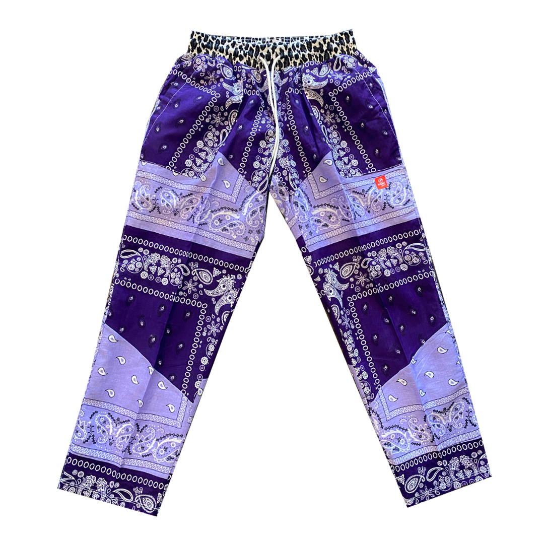 Paisley Pants Purple
